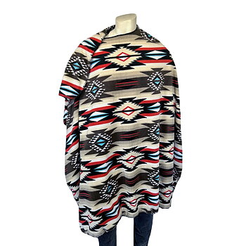 Native pattern poncho