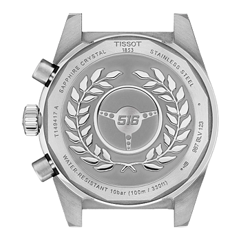 T149.417.11.011.00 Tissot PR 516 Chronograph 40 vit baksida