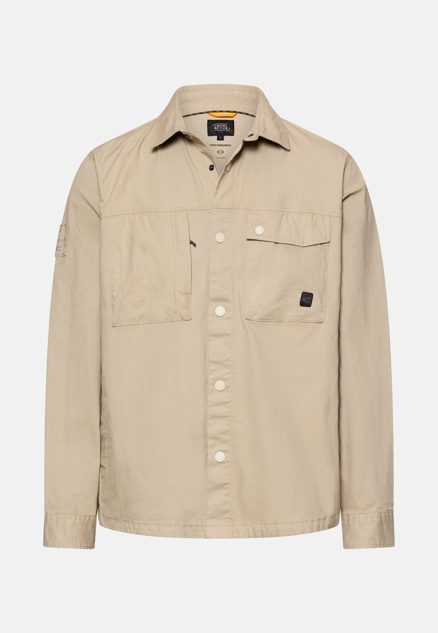 Overshirt. Beige  från camel active.  - 2