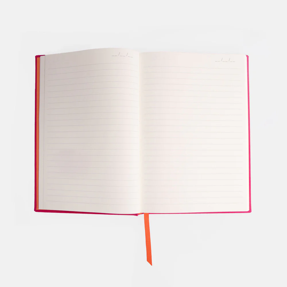 Fuschia A5 Hardback Notebook - 4