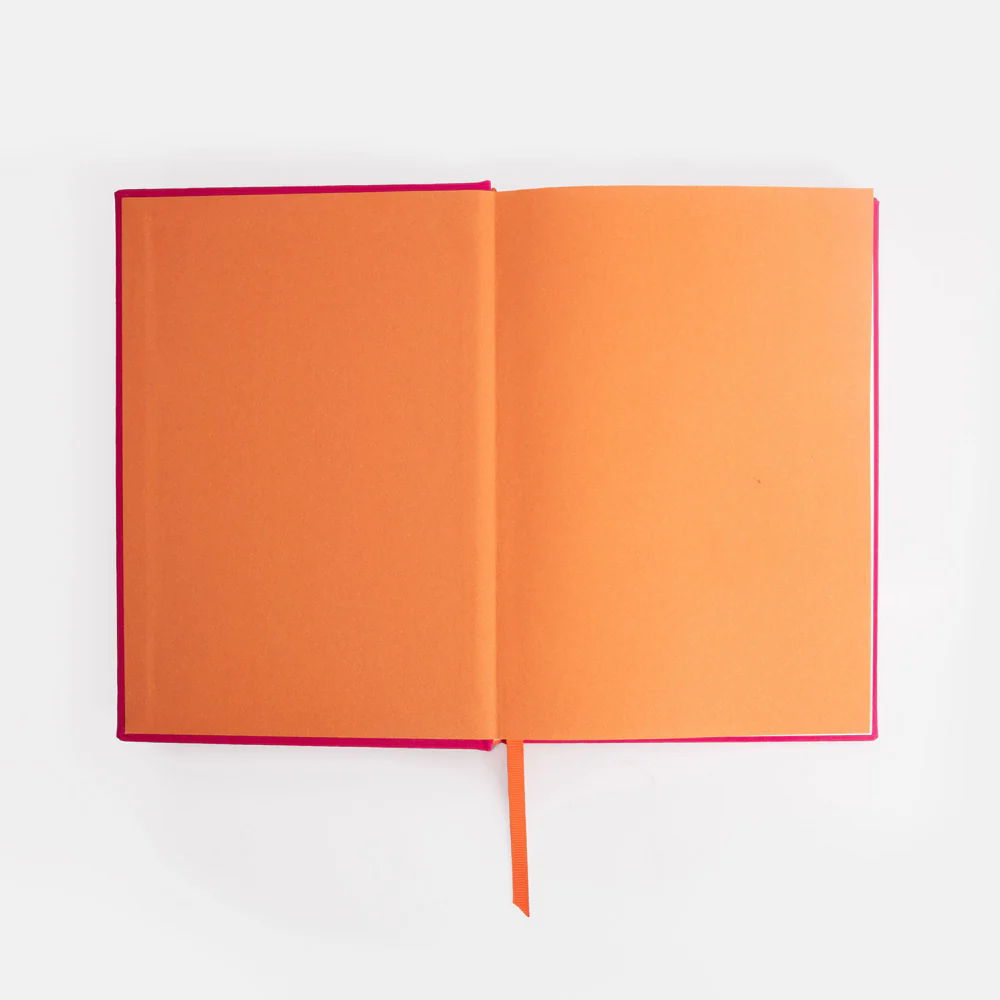 Fuschia A5 Hardback Notebook - 2