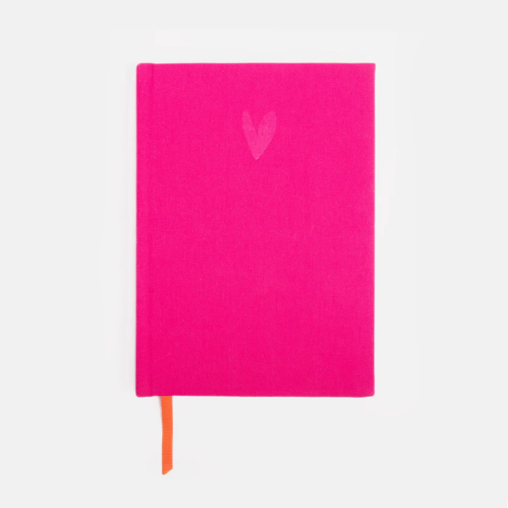 Fuschia A5 Hardback Notebook - 6
