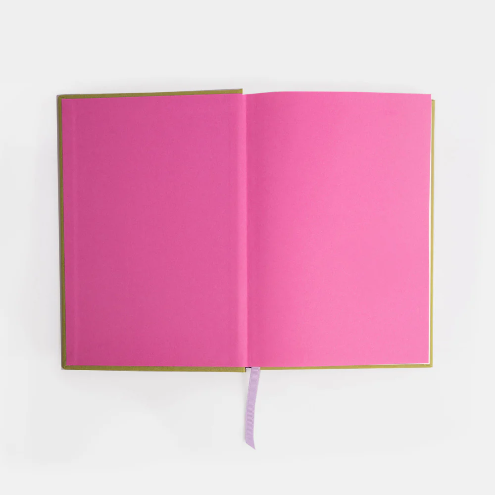 Green A5 Hardback Notebook - 2
