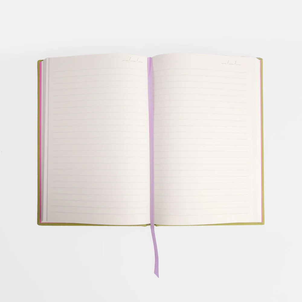 Green A5 Hardback Notebook - 4
