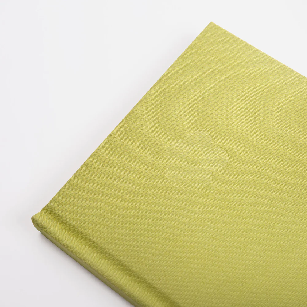 Green A5 Hardback Notebook - 6