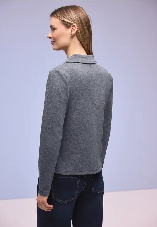 QR Basic Blazer - Shadowed Navy - Street One