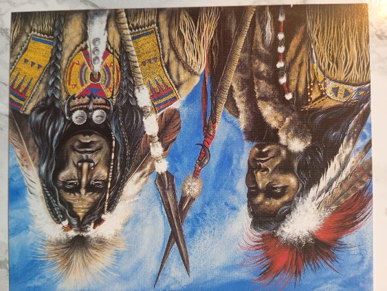 Bildset med indianmotiv - 7