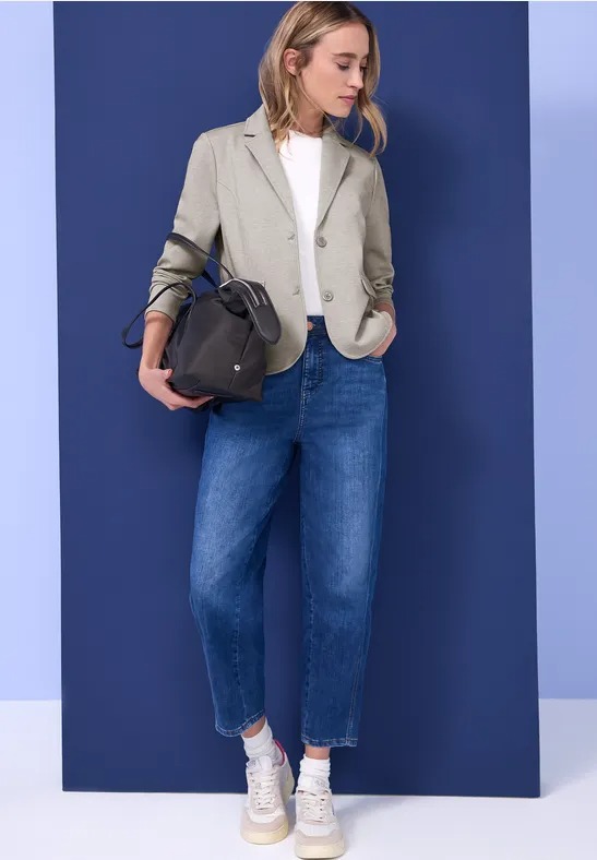 QR Basic Blazer - Light Terra Mocha - Street One