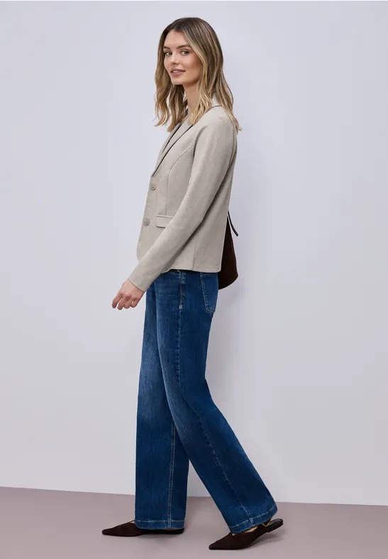 QR Basic Blazer - Light Terra Mocha - Street One - 5