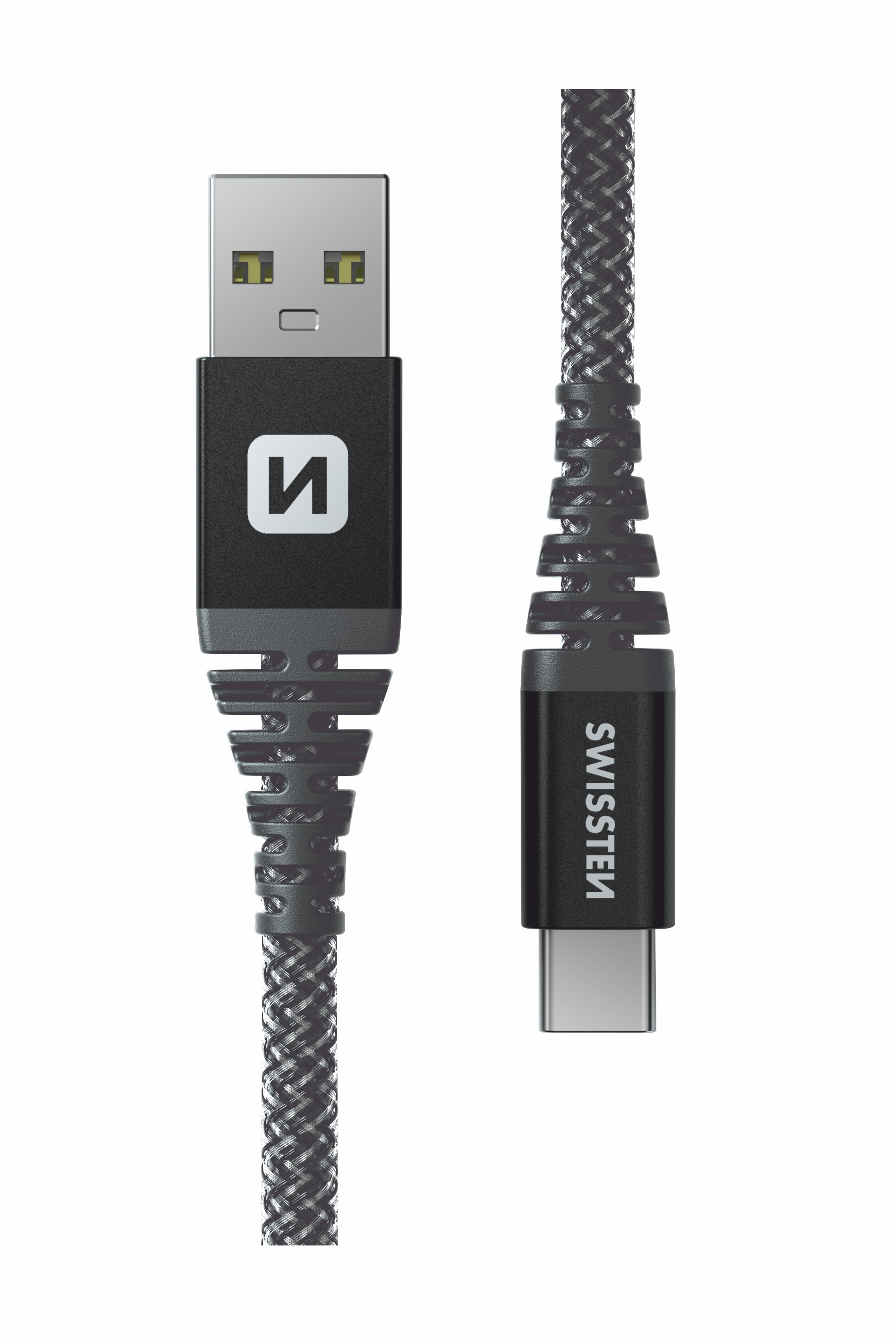 Swissten Aramid USB / USB-C 1,5m - 2