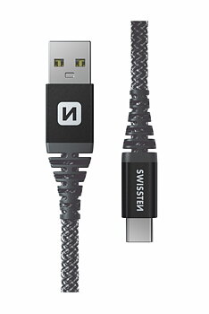 Swissten Aramid USB / USB-C 1,5m