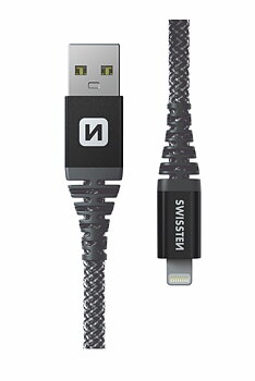 Swissten Aramid USB / Lightning 1,5m