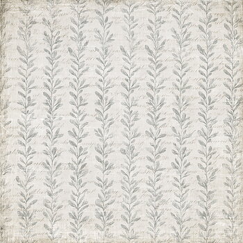 Papper Scrapbooking  Reprint -Timeless Faded Blom -  12x12 (30,5 x 30,5 cm)