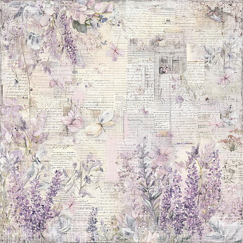 Papper Scrapbooking  Reprint -Timeless Wild Garden -  12x12 (30,5 x 30,5 cm)