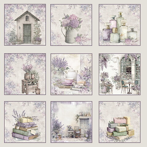 Papper Scrapbooking  Reprint -Timeless Tags -  12x12 (30,5 x 30,5 cm)