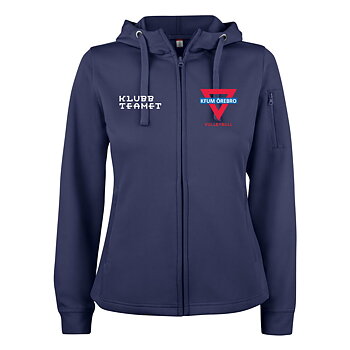 Clique Basic Active Zip Hoody Dam (KFUM Volleyboll)