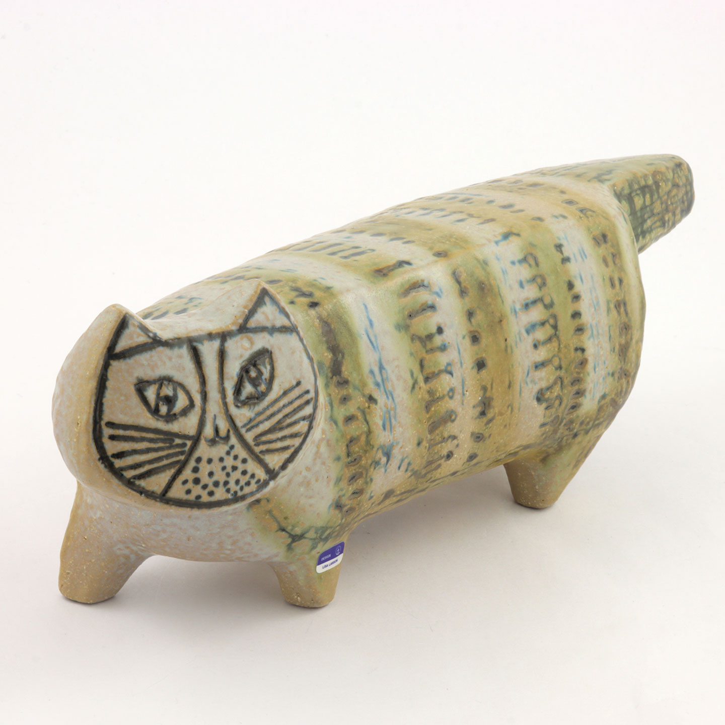 Lisa Larson (Large Zoo 1957) Captivating Cat 33/12 cm (4)