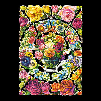 Blommor 16 x 23.5 cm - Bokmärken © Ernst Freihoff 7021