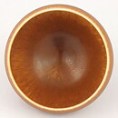 ベルント・フリーベリ  一点もの  茶色のボウル  Bowl  (9cm)  1960年代
