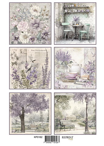 Papper Klippark -  Timeless  Tags-  A4