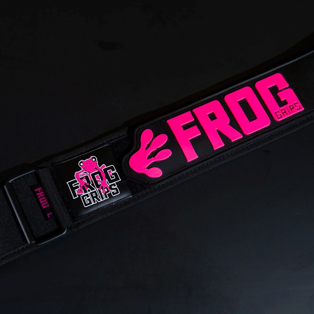 Frog Grips Lifting Belt Pink - 3
