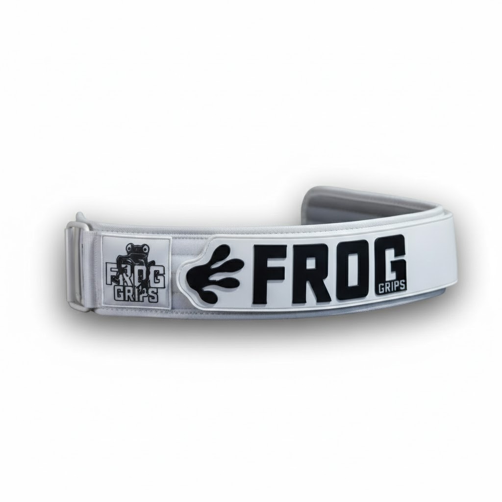 Frog Grips Lifting Belt White