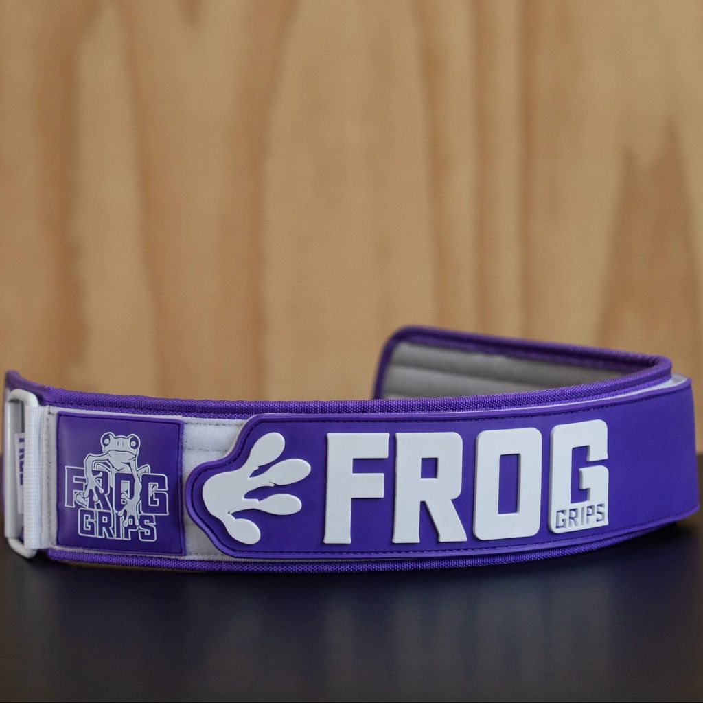 Frog Grips Lifting Belt Purple - 3