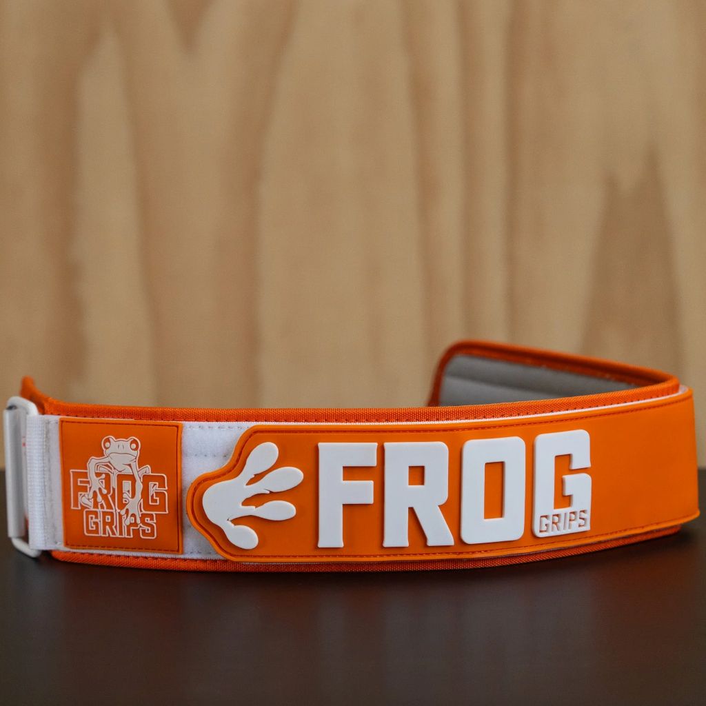 Frog Grips Lifting Belt Orange - 3