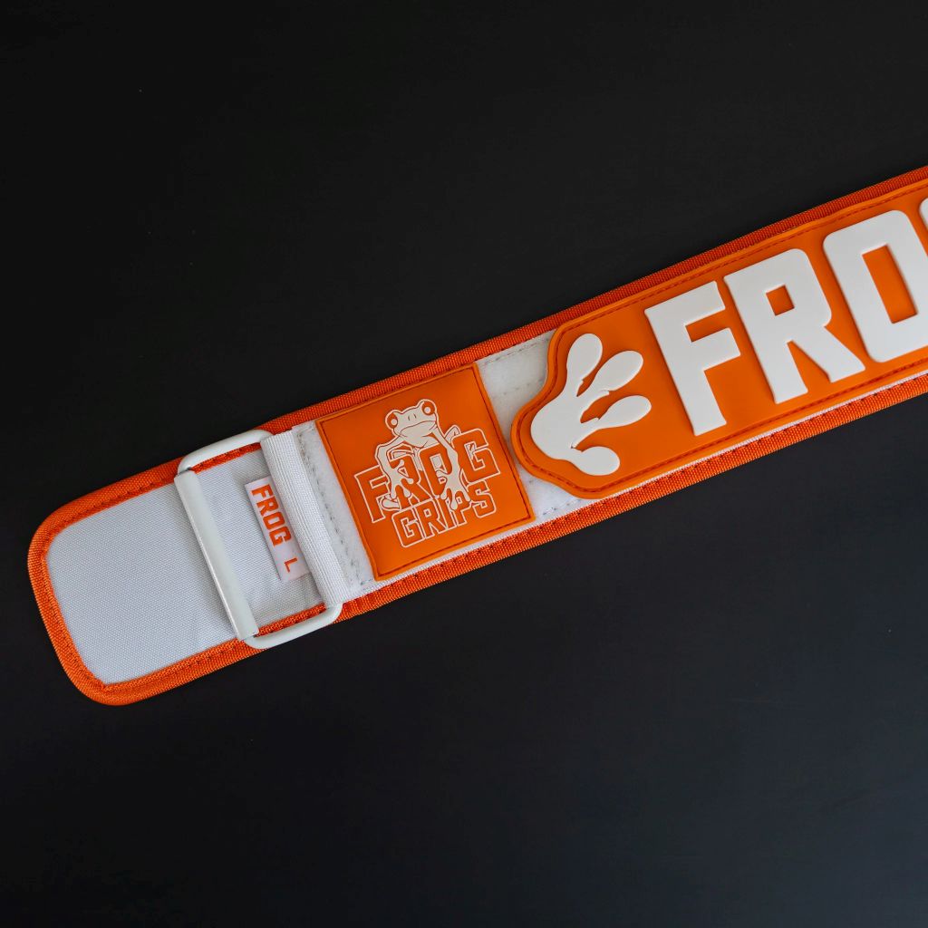 Frog Grips Lifting Belt Orange - 4