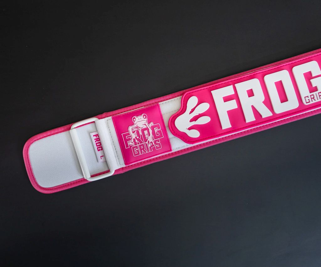 Frog Grips Lifting Belt - Fluro Pink - 3