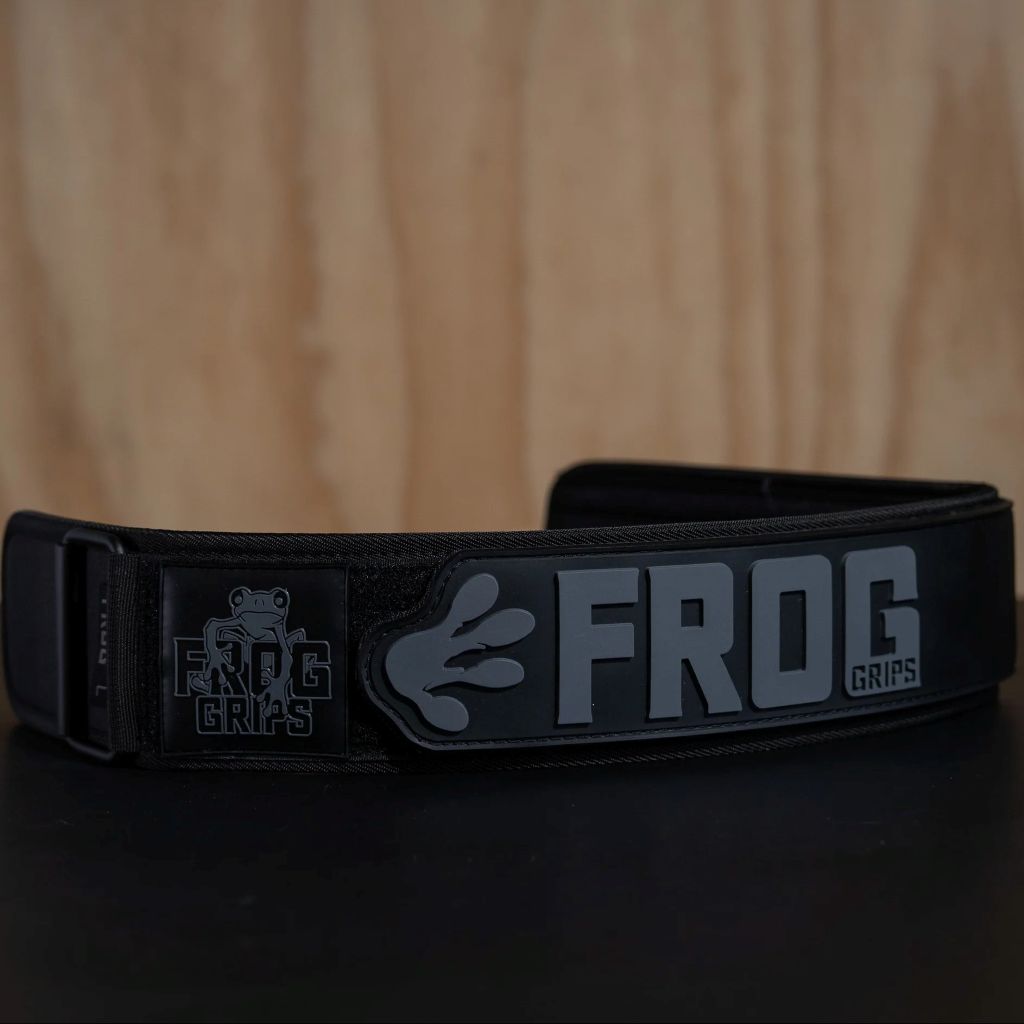 Frog Grips Lifting Belt All Black - 4