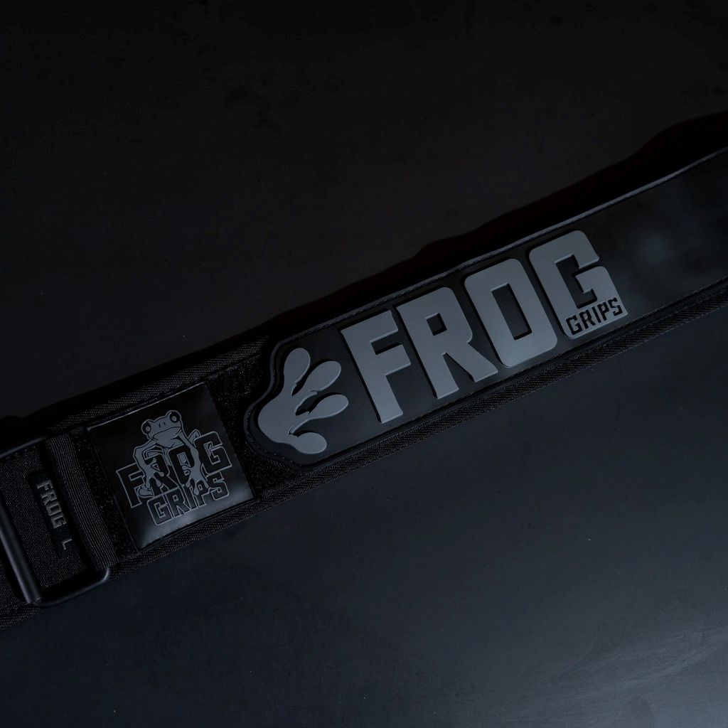 Frog Grips Lifting Belt All Black - 5