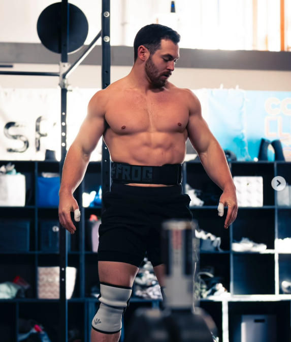 Frog Grips Lifting Belt All Black - 3