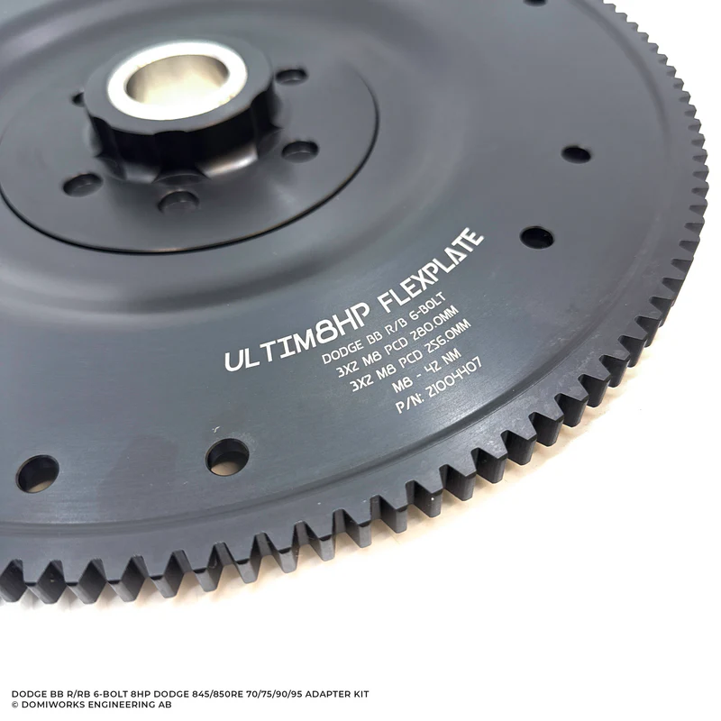 Dodge BB (B/RB) 6-bult to Dodge 8HP Adapter kit - 2
