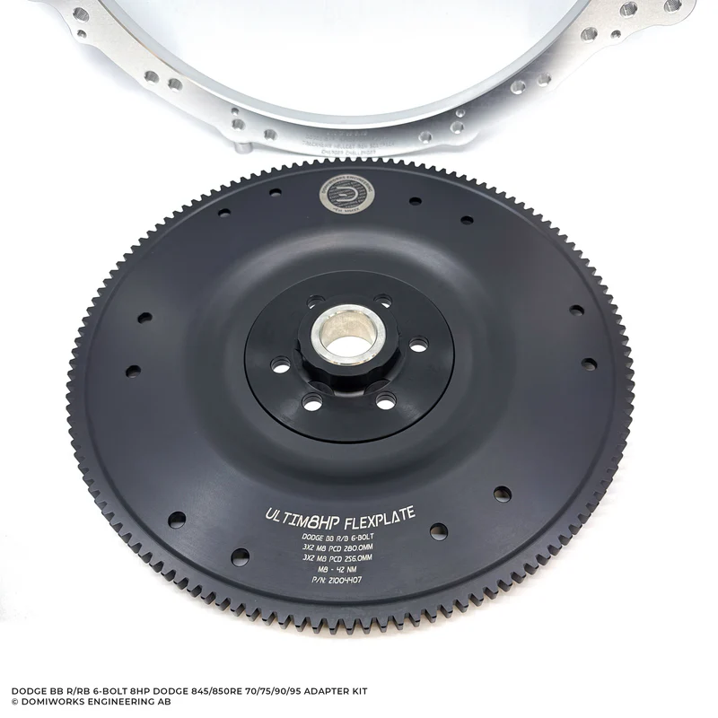 Dodge BB (B/RB) 6-bult to Dodge 8HP Adapter kit - 4