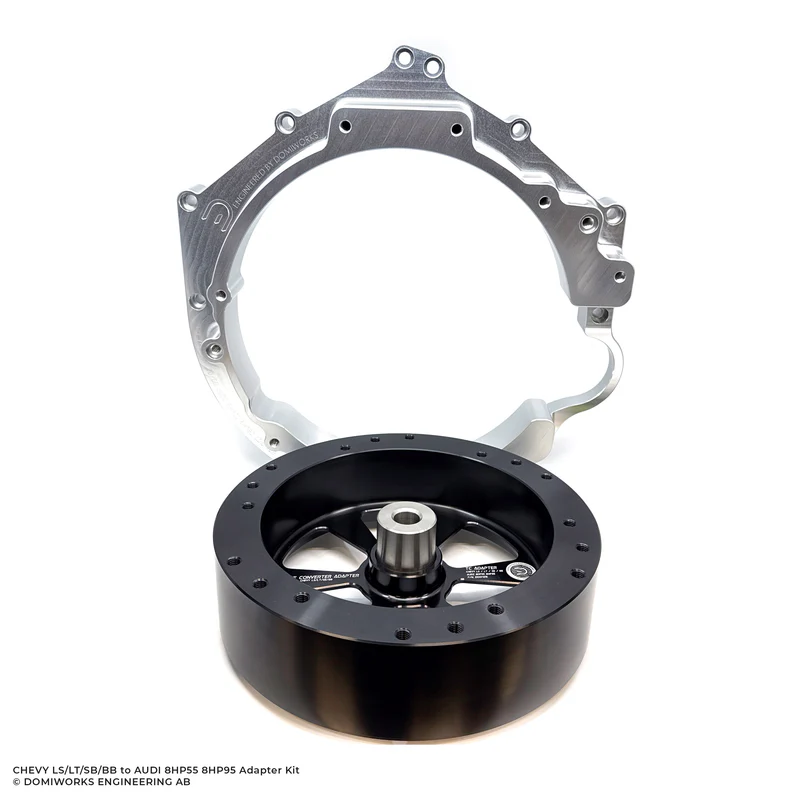 Chevy LS/LT/SB/BB to Audi 8HP55 Adapter Kit