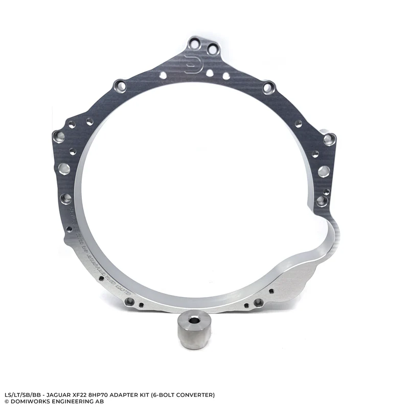 Chevy LS/LT/SB/BB to Jaguar XF 2.2 8HP Adapter kit - 2