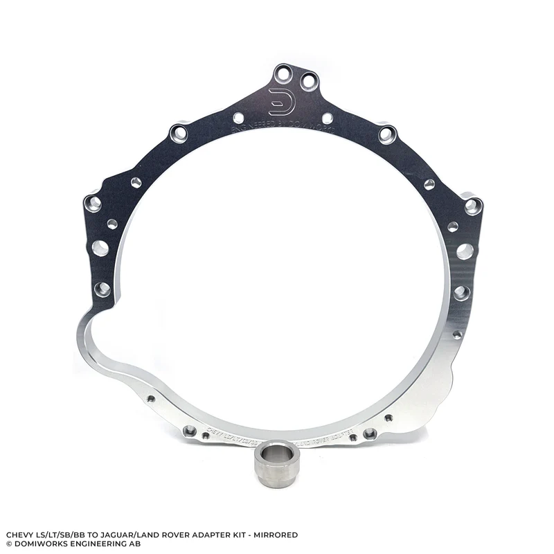 Chevy LS/LT/SB/BB to Jaguar/Land Rover 8HP Adapter kit - Mirrored Starter - 2
