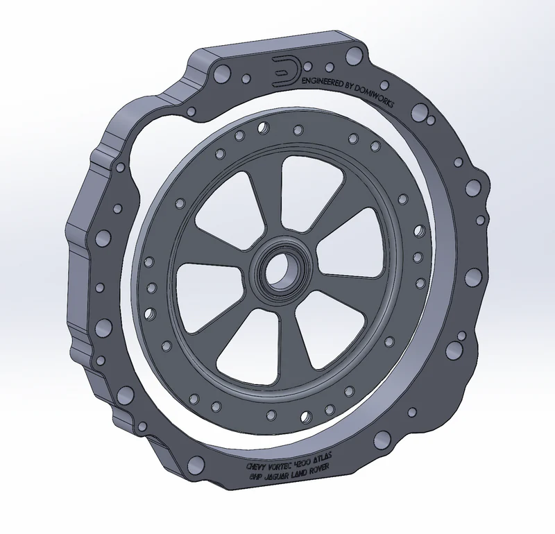 Chevy Vortec 4200 to 8HP Jaguar / Land Rover Adapter kit