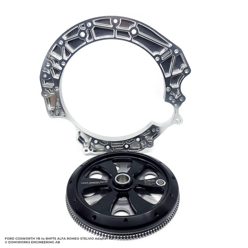 Ford Cosworth YB to 8HP 70/75 Alfa Romeo Stelvio Adapter Kit - 2
