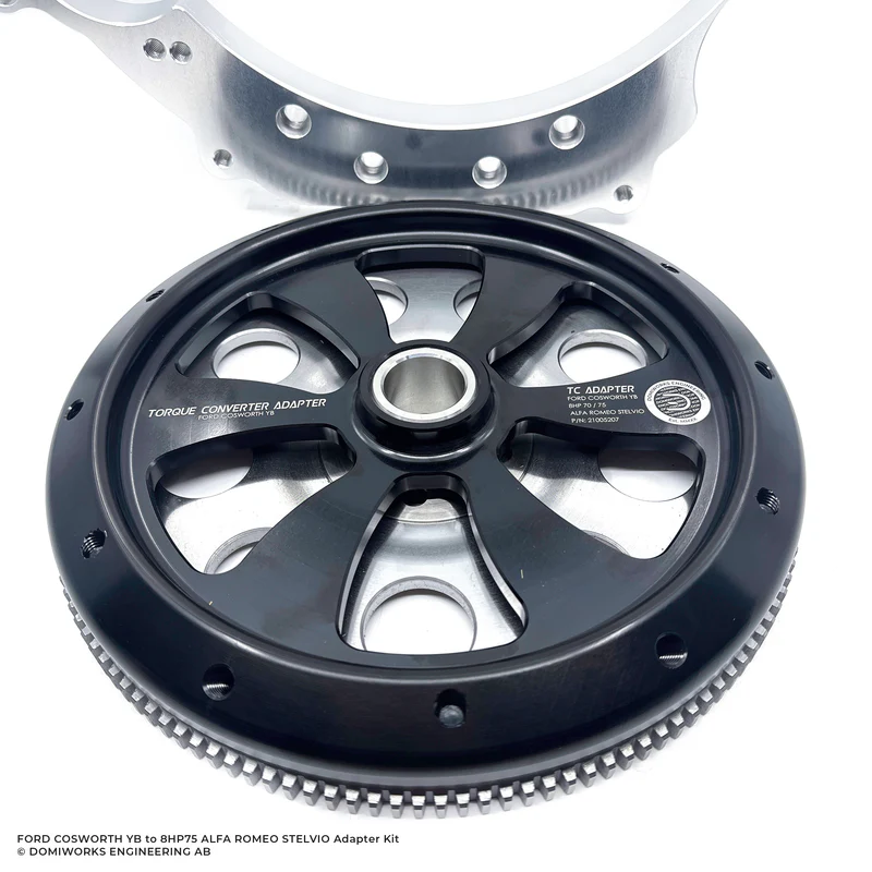 Ford Cosworth YB to 8HP 70/75 Alfa Romeo Stelvio Adapter Kit - 3
