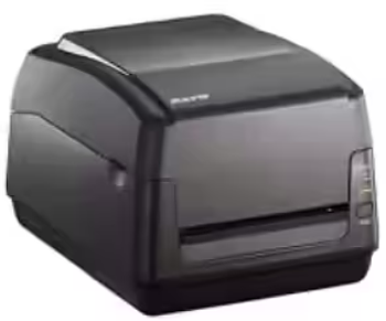 WS408-2 DT-STD 203 dpi etiketin manuaalista repimistä varten.