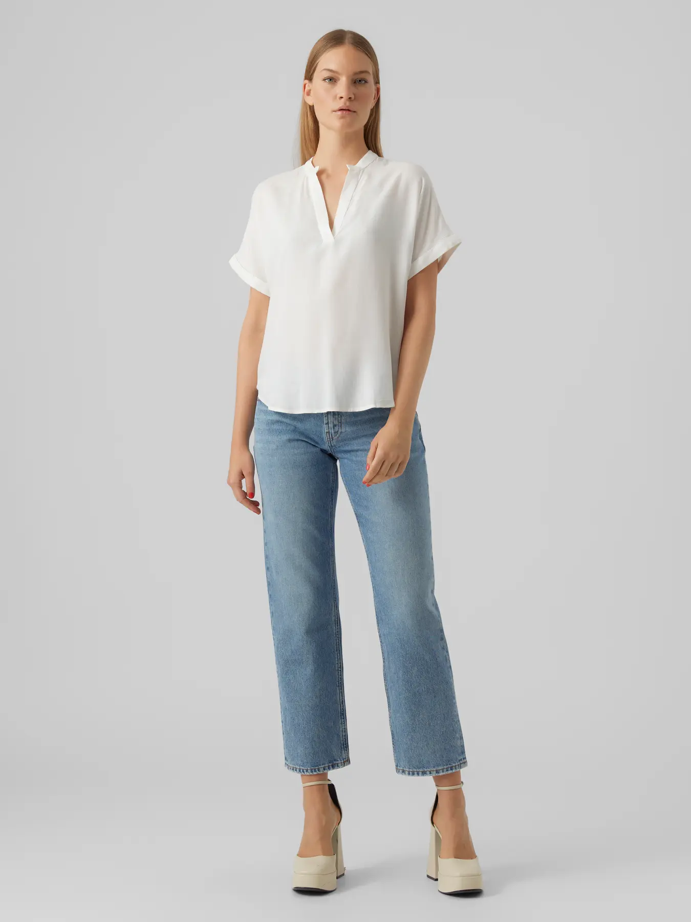 Vero Moda -  Beauty Blus Vit - 2