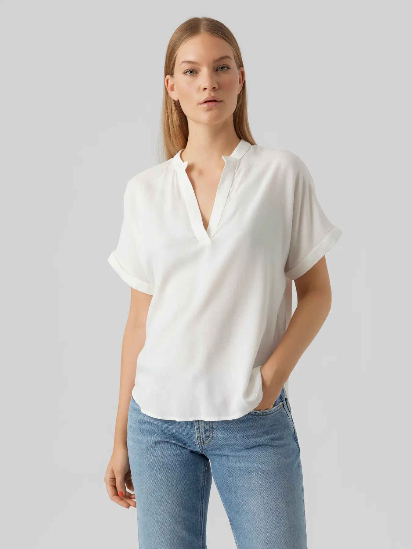 Vero Moda -  Beauty Blus Vit - 5
