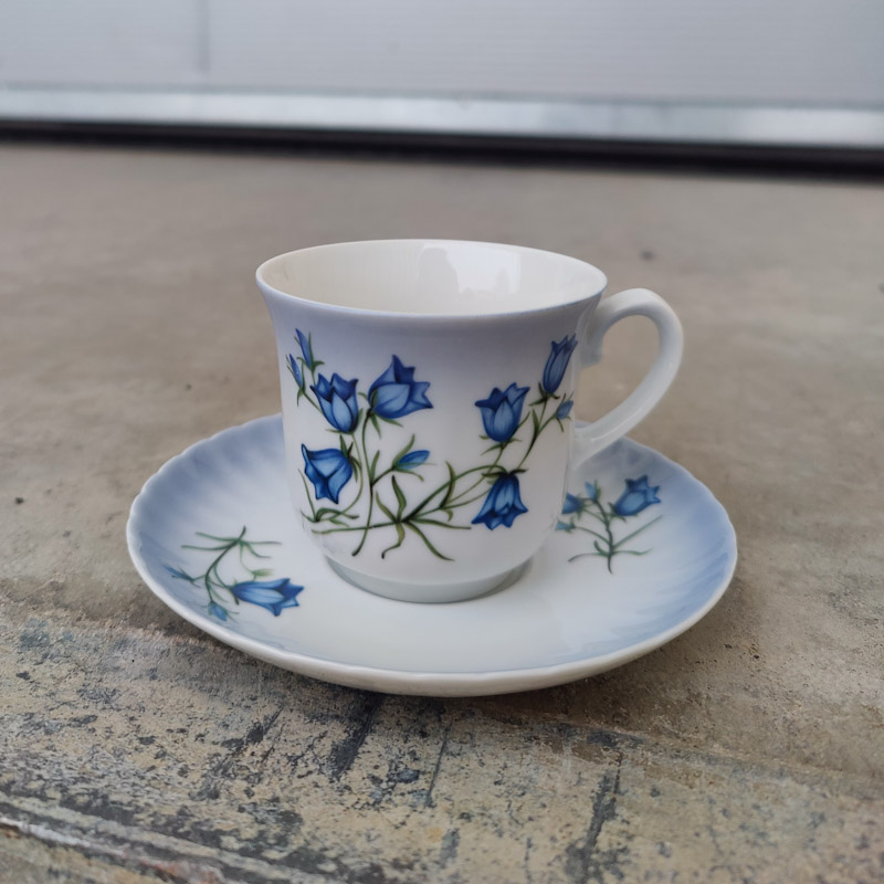 Sveriges Blå Blommor kaffekopp från Svaneholm