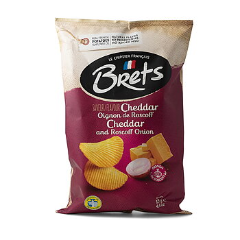 Brets Chips Cheddar & Lök, 125 g