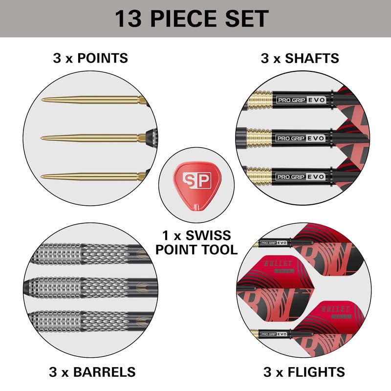 Target Stephen Bunting G5 Void Swiss Point 95% 25g - 5