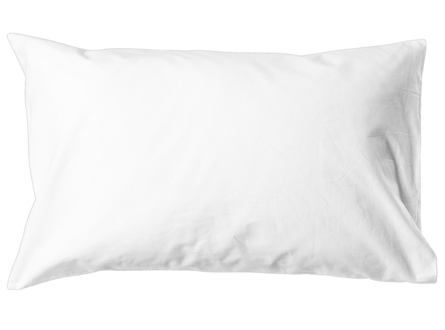 Örngott satin BCI 70x100 vit
