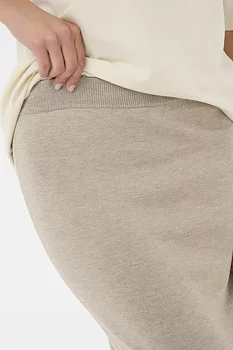 Saint Tropez Mila Skirt greige Melange