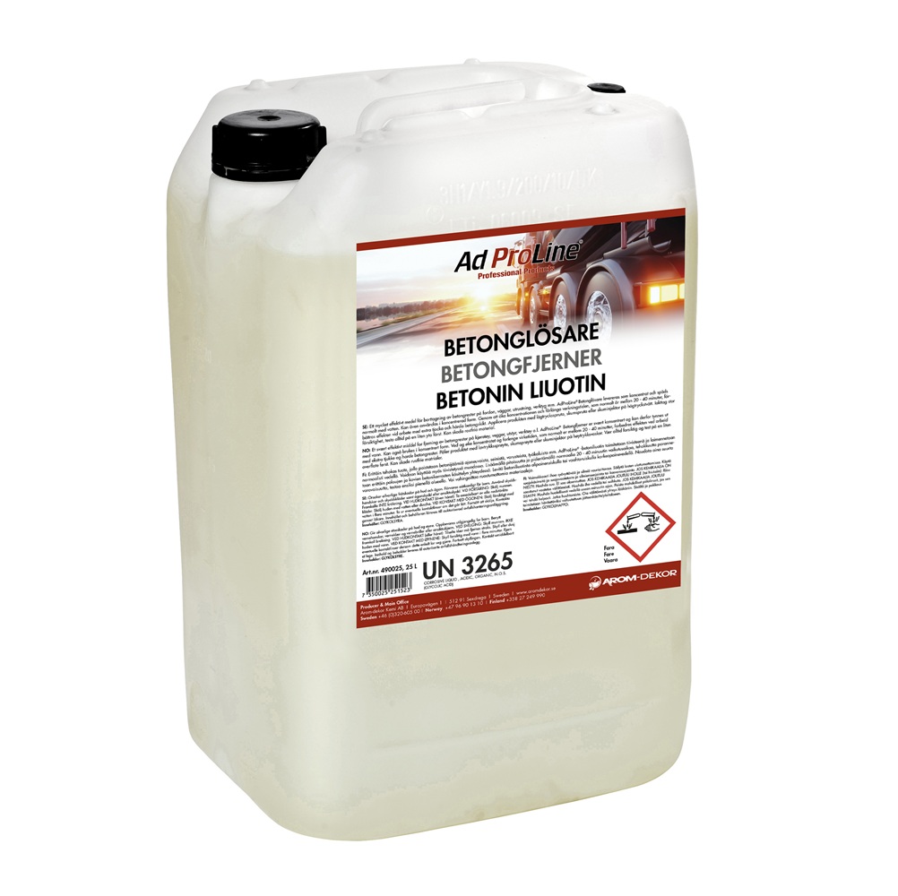BETONGLÖSARE  25L 